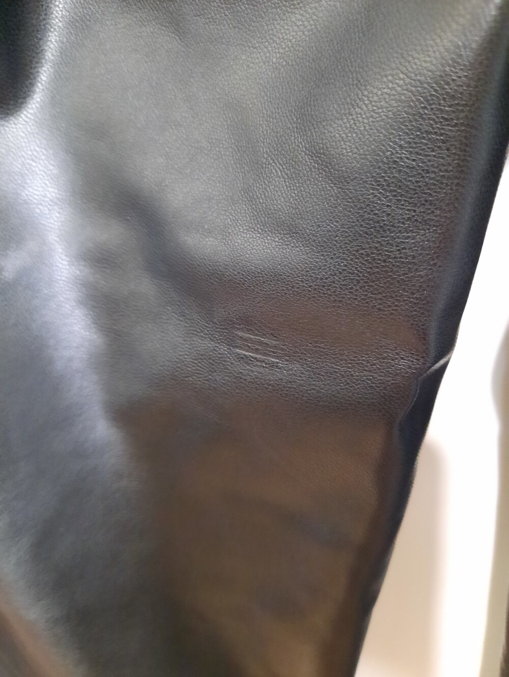 Abercrombie & Fitch The 90s Relaxed Vegan Leather Pants Ultra High Rise Size 31 - Picture 13 of 14